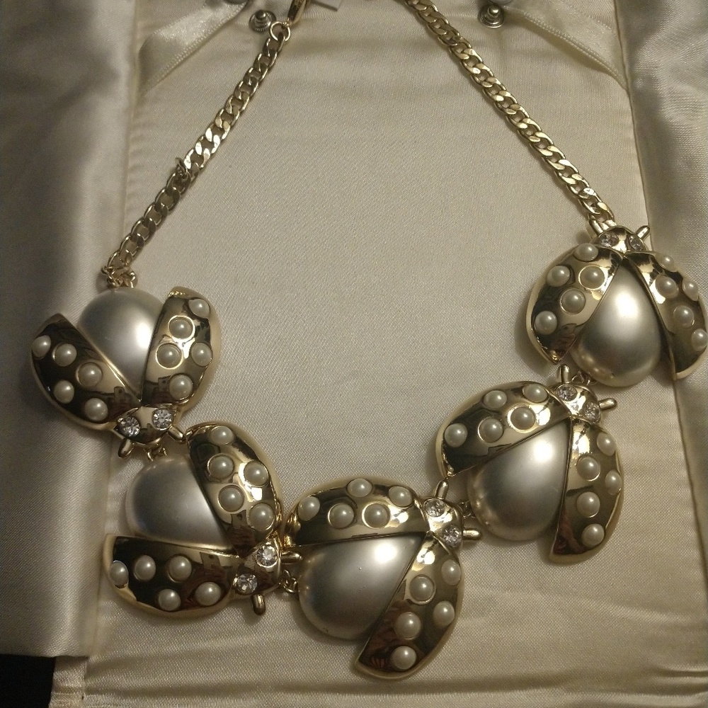NWT BAUBLEBAR LADYBUG NECKLACE